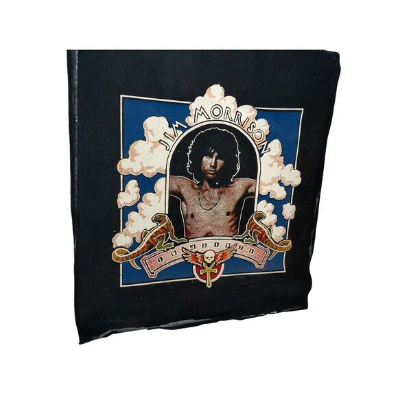 Vintage Jim Morrison The Doors 1943-1971 Fabric T Shirt Poster - Picture 2 of 9